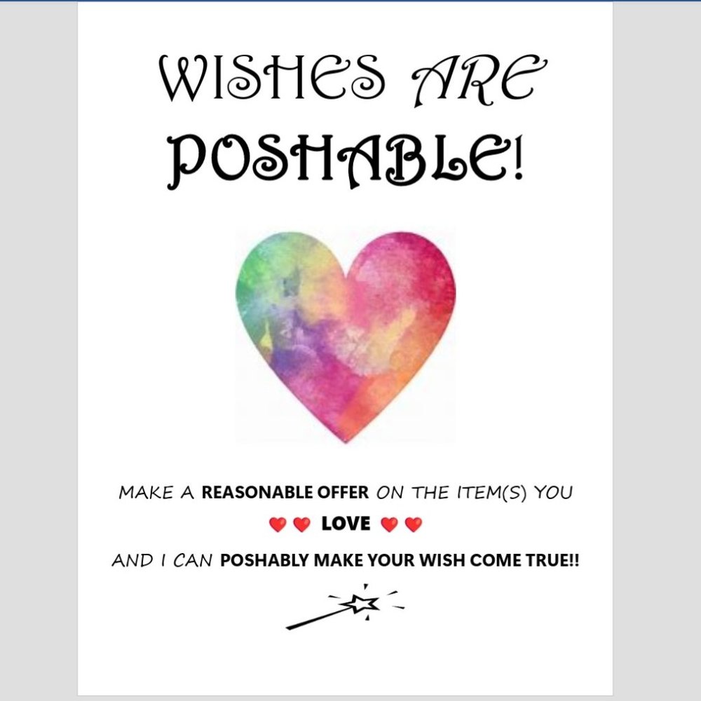 ❤️ REASONABLE OFFERS CONSIDERED ❣️